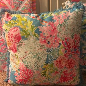 Lilly Pulitzer accent pillow